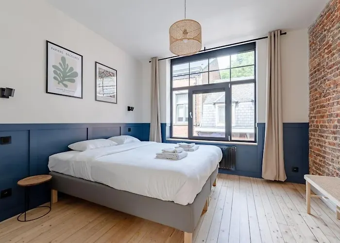 Appartement Petite - Feet In Water Hands On The Rock Dinant